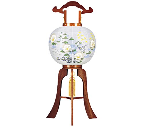 Amazon｜京仏壇はやし 盆提灯 盆ちょうちん 【 銘木工芸行灯 松